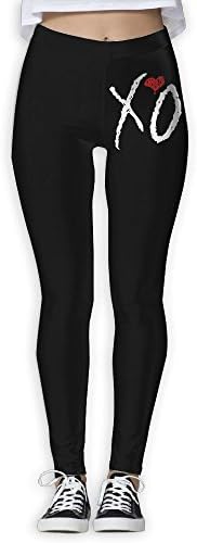 XO The Weeknd Heart Womens Yoga Pants Workout Leggings Sports Pants