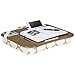 LapGear Designer Lap Desk with Phone Holder - Beige Quatrefoil - Fits up to 17.3 Inch laptops - Style No. 45526