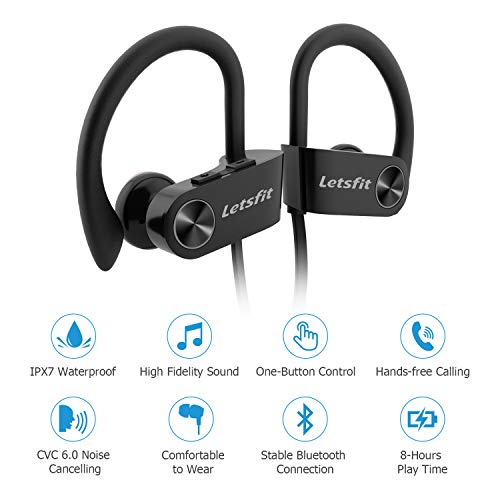 1 Bluetooth+Headphones+Letsfit+Waterproof+Cancelling