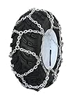 Grizzlar GTN-524 Garden Tractor / Snowblower Net / Diamond Style Alloy Tire Chains 15x5.00-6