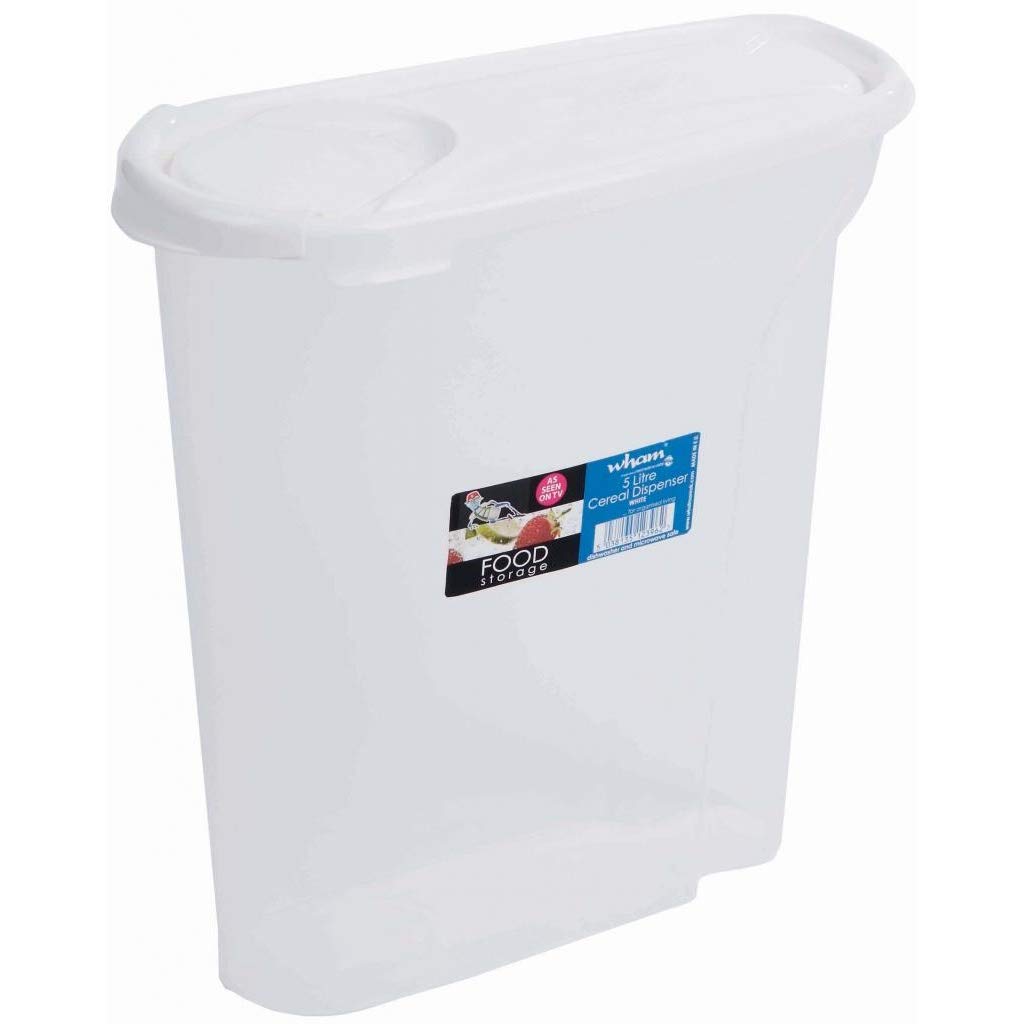 Cuisine 2.5ltr Cereal Dispenser White Lid - 12395