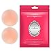 Senchanting Thin Reusable Adhesive Silicone Nipple Covers Breast Petals Pasties (4 pair round)