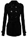FPT Womens Double Breasted Peacoat With Waist Tie (S-3XL)
