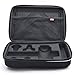 Joylab Carrying Case, Hard Protective EVA Case Impact Resistant for Massage Gun and Sleeve Pocket Accessories Pouch Smooth Coating Zipper Wallet Black