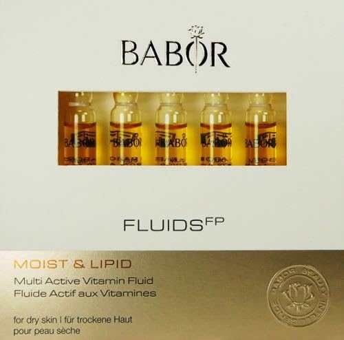 Babor Moist &amp; Lipid Multi Active Vitamin Fluid 7 Ampoules X 2ml New Fresh Product