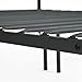 GreenForest Bed Frame Full Size, Metal Two Headboards 10 Legs Mattress Foundation Black Platform Box Spring Replacement Boys Kids Adult B
