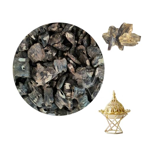 Agarwood, Chinese Agarwood of Luxurious Natural Fragrance Used to Purify the Air, Perfume Clothes, Treat with Aromatherapy, Ideal Choice for Experts and Lovers of Aromatherapy (20 Grams).