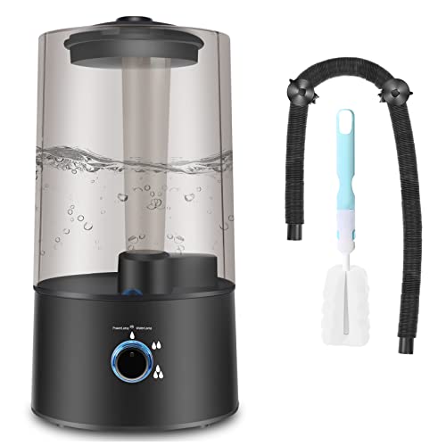 Reptile Fogger, 4L Reptile Humidifiers, Misting Rainforest Sprayer with  1*Telescopic Hose, Reptile Automatic M