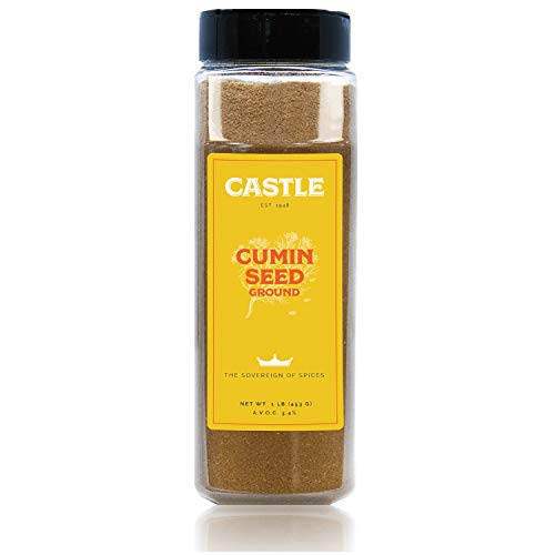 Castle Foods | CUMIN SEED GROUND, 1 lb Premium Restaurant Quality