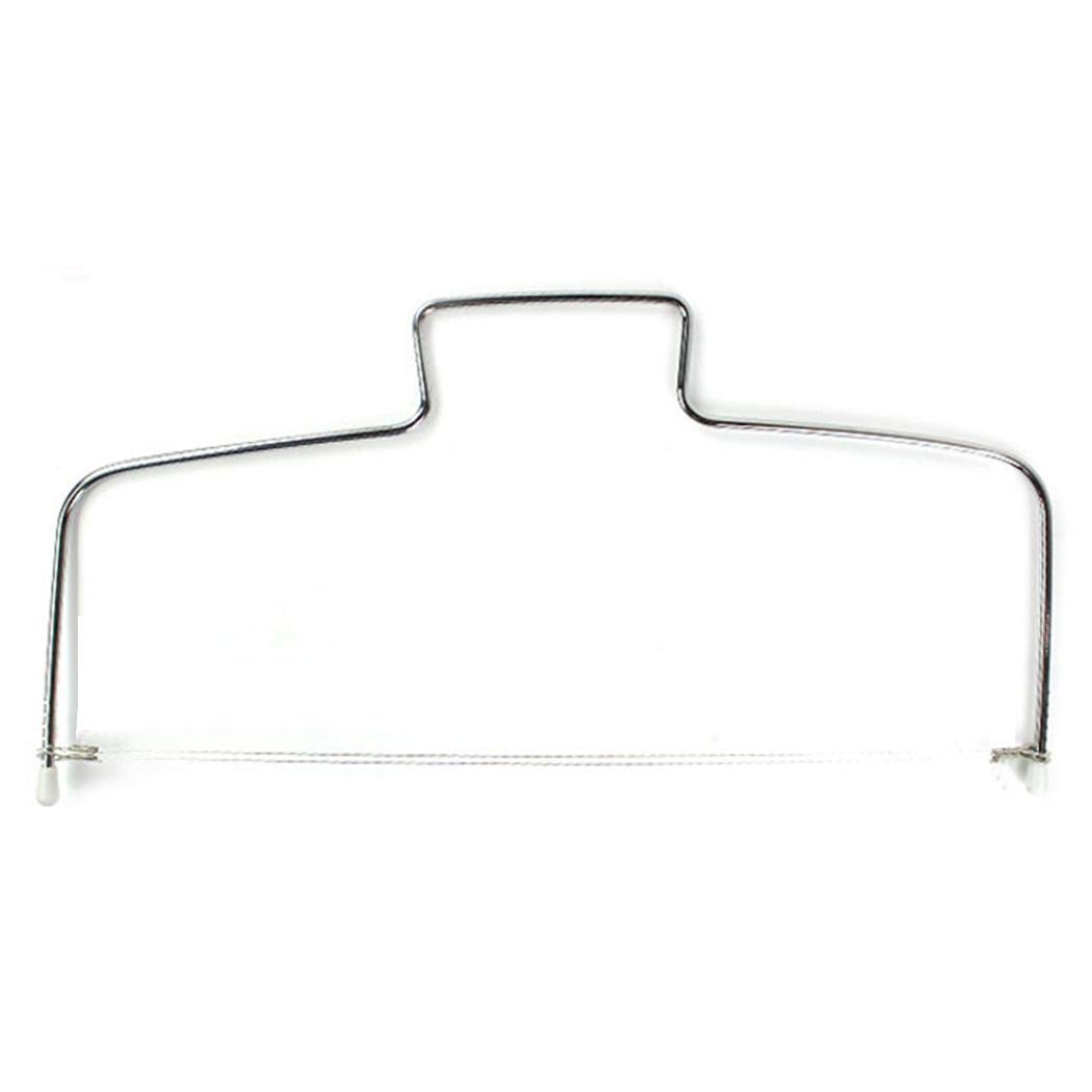 Weform 12.6x6.3inch Stainless Steel Adjustable Double Wire Cake Cutter Slicer