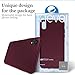 X-level for iPhone XR Case,Slim Fit Soft TPU Matte Surface Ultra-Thin Phone Case for Women Light Full Protective Back Cover Compatible Apple iPhone XR (2018) 6.1 inch-Burgundy