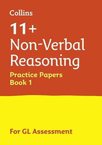 11+ Practice Test Papers Non-Verbal Reasoning Multiple Choice Book 1