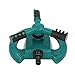 Lawn Sprinklers, Kany Circular Sprayer Durable Rotary Three Arm Water Sprinkler Water Entire Lawn And Garden Without Oscillating Systems Waste
