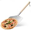 Pizza Peel, Aluminium Pizza Paddle Met Lange Houten Handvat Pizza Shovel, De Perfecte Pizza Stone Baking Tool, voor het…