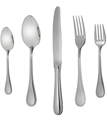Amazon.com | Christofle Perles 2 Stainless Steel Serving Spoon