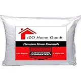 IZO Home Goods Lumbar Sham Stuffer Hypo-allergenic Poly Pillow Form Insert, 12" W x 20" L