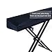 Piano Keyboard Dust Cover For 61/76/88 Keys- Electric/Digital Piano Stretchable Protective Keyboard Cover, Elastic Cord Locking Clasp, Machine Washable (61-76 Keys)