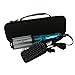 co2CREA Hard Shell Storage Carrying Travel Case Bag For Bed Head Deep Waver, fits Kiloline Professional Heat Resistant Glove