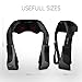 Dr. Anna Luxury Shiatsu Neck Shoulder & Back Massager with Heat For Back Pain Relief - Portable 3D Rotation Kneading Massage Pillow - Back Massager Belt - Full Body Massager