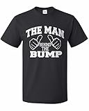 The Man Behind The Bump Proud New Father Men's T-Shirt