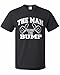 The Man Behind The Bump Proud New Father Men's T-Shirt