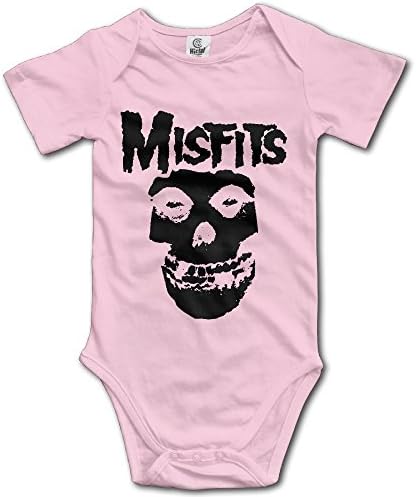 Misfits Punk Rock Band Fiend Skull Baby Onesie Newborn Baby Clothes
