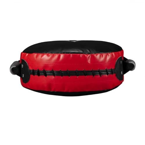 TITLE Boxing Classic Round Punch Shield Red/Black Punch