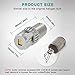 1157-LED-Bulbs 2800 Lumens Extremely Bright 2057 2357 7528 BAY15D LED Bulb Used for Backup-Reverse-Light Turn-Signal-Light,Warm White (2 Pack)