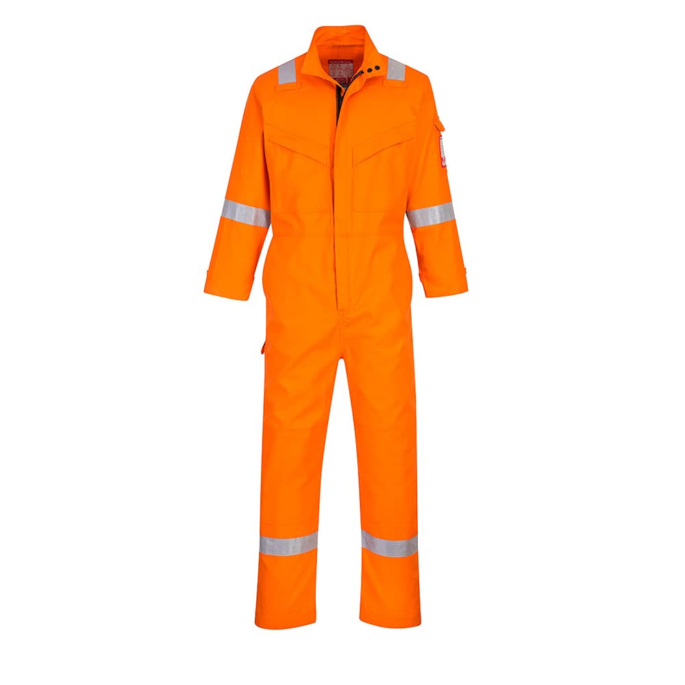 Portwest Bizflame Ultra Coverall, Size: M, Colour: Orange, FR93ORRM