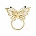 NOUMANDA Gold Butterfly Magnetic Eyeglass Pin Brooch Glasses Spectacles Sunglasses Holder for Women