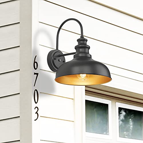 Bestshared Dusk To Dawn Outdoor Wall Light - Waterproof Exterior Sconce For Garage & Door