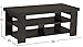 Ameriwood Hollow Core Contemporary Coffee Table, Medium, Black Forest