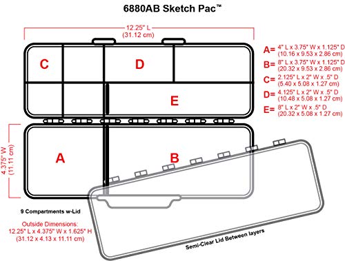 1 ArtBin+Sketch+Pack+Translucent+Black+Supply+6880AB