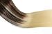 Clip In Human Hair Extensions Medium Brown to Bleach Blonde Extension Clip ins Thickened Double Weft 9A Brazilian Hair 120g 7pcs Full Head Silky Straight 100% Human Hair Clip In Extensions 18 Inch