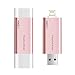 iPhone Lightning Flash Drive Adapter 64GB USB3.0 Pendrive for iPhone/iPad/iPod,ADDON External Storage Memory Stick with Extended Connector( Rose gold )