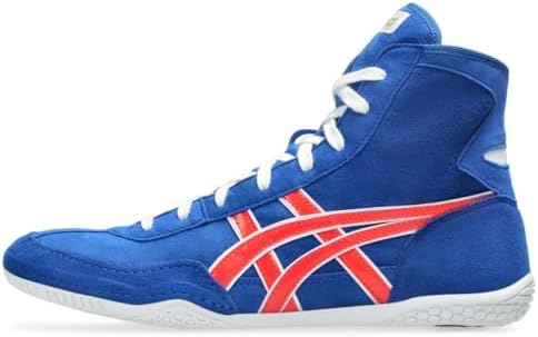 Amazon.com | ASICS Men's Aggressor 4 Wrestling Shoes, 4.5, Blazing