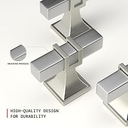 homdiy 25 Pack Kitchen Cabinet Knobs Brushed Nickel