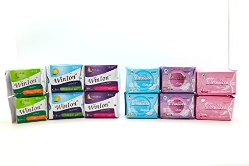 Winion Sanitary Napkin 2 Day + 2 Night + 2 Pantiliner With Prettiee 2 Day + 2 Night + 2 Pantiliner