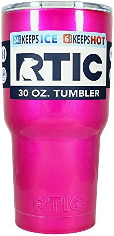 RTIC Metallic Fushia 30 oz Stainless Steel Tumbler Cup