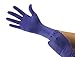 BeeSure BE1147 Superslim Nitrile Powder Free Exam Gloves, Medium (Pack of 300),blue
