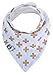 Baby Bandana Drool Bibs for Girls 12 Pack of Absorbent Cotton Baby Gift Set By Mumby