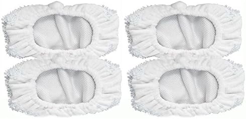 4 Pack Mop Replacement Heads Compatible with Spin Mop, Microfiber Spin Mop Refills, Easy Cleaning Mop Head Replacement