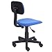 Homycasa Yanyan Mesh Mid-Back Executive Adjustable Computer Task Desk Office Chairs (Blue)