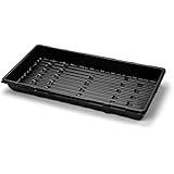 1020 Trays Extra Strength, 5 Pack, for Seed Starting Plant Propagation Germination Tray No Holes Fodder System Starter by Bootstrap Farmer