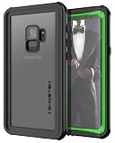 Ghostek Nautical Full Body Rugged Waterproof Case Compatible with Galaxy S9 - Green