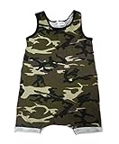 Newborn Infant Kids Baby Boy Girl Causal Loose Romper Jumpsuit Outfits Casual Clothes (Age: 2-3 Years, Camouflage)