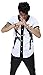 PIZOFF Short Sleeve Arc Bottom 3D Cartoon DAB Print Baseball Jersey Shirt Y1724-6-S