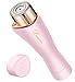 Facial Hair Remover for Women, Leuxe Painless Hair Removal Waterproof Shaver Razor with LED Light for Peach Fuzz Fine Hair Chin Cheek Upper Lip primary