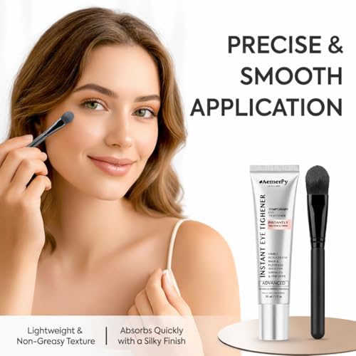 Instant Eye & Face Tightener Cream for Under Eye Bags & Wrinkles | Instant Firming & Lifting Eye Gel, Temporary Eye Tightener, Repaid Puffiness & Fine lines for Women and Men, Lightwight 1 oz