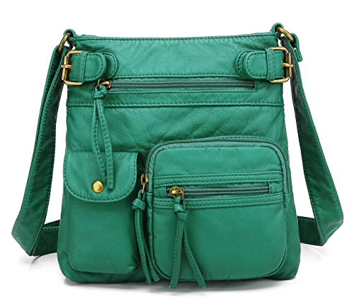 Scarleton Purses for Women, Crossbody Bags for Women, Purses and Handbags, Crossbody Purse with Multiple Pockets, H183335 - Green